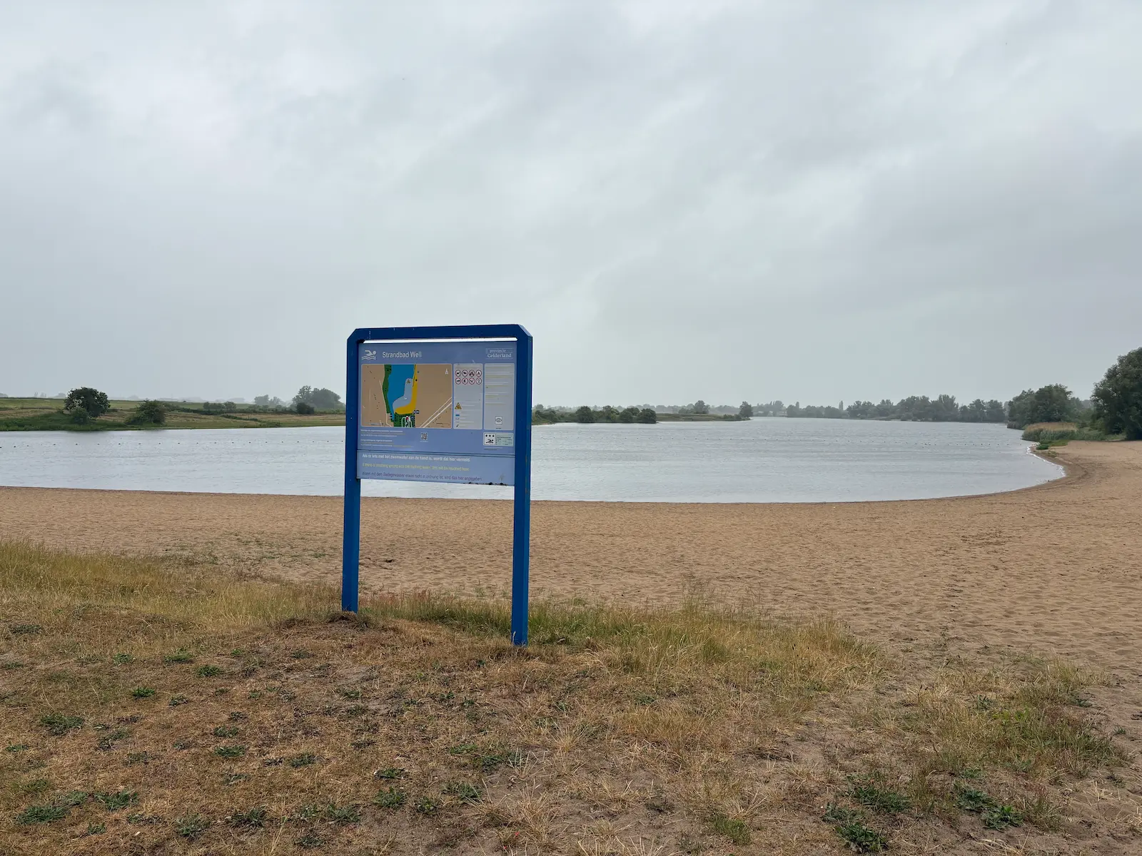 Strandbad Well - Afgedamde Maas