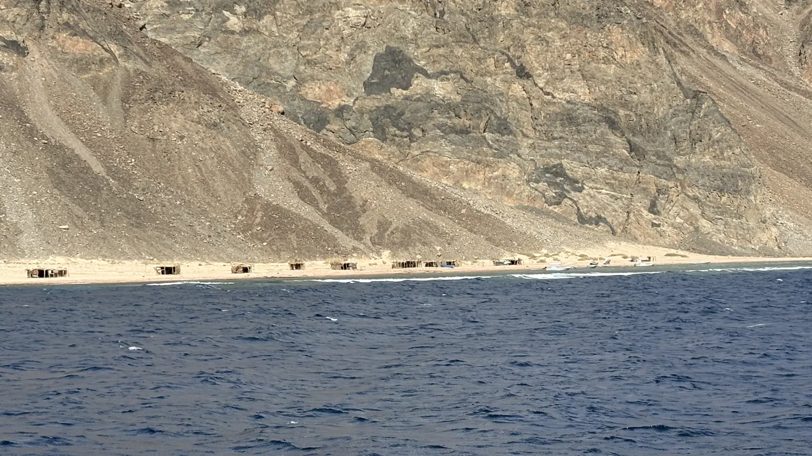 Landschap bij Umm El-Sid in Dahab