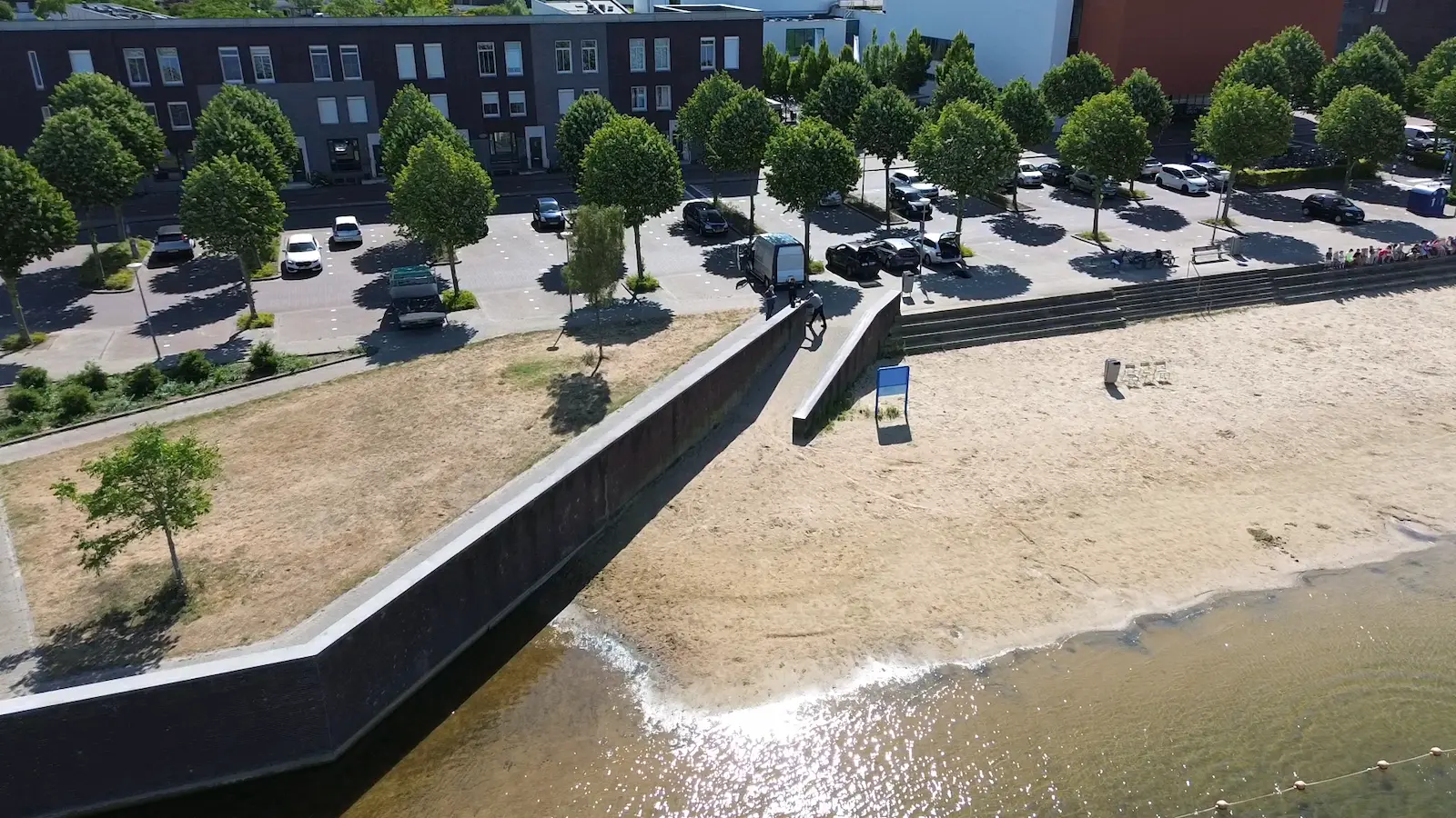 Grootte wielenplas luchtfoto 2