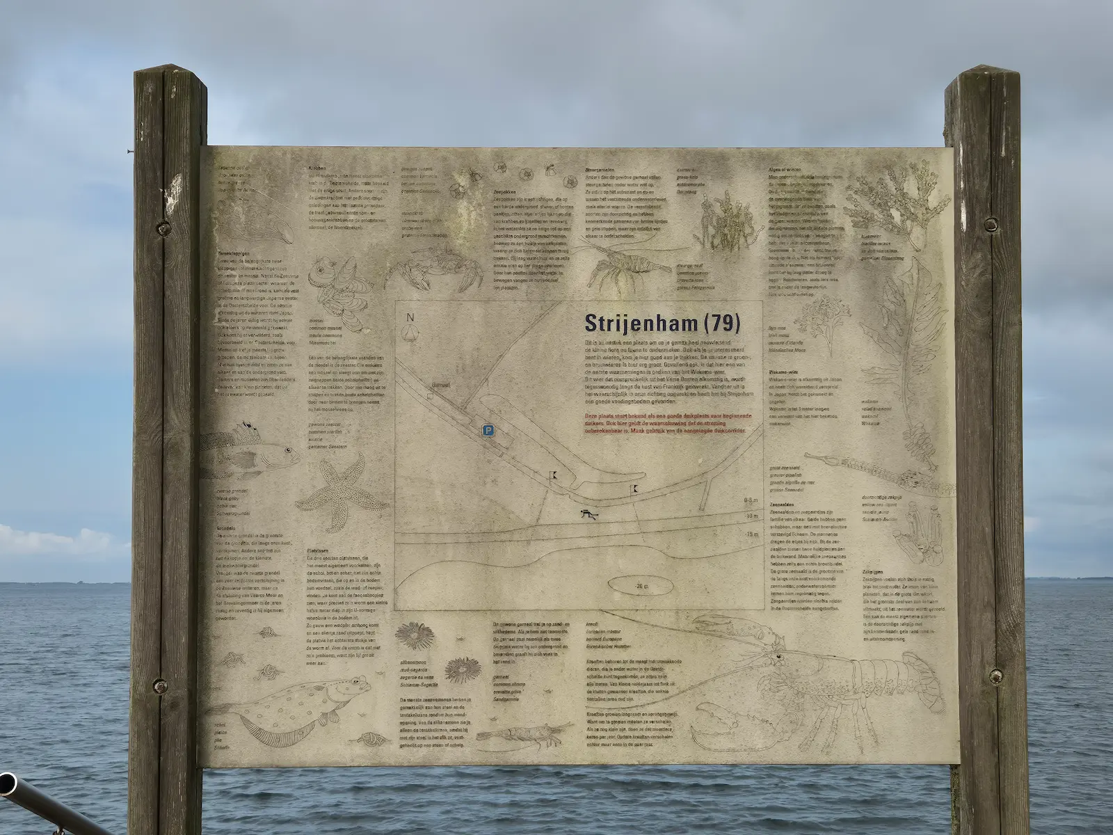 Strijenham duiklocatie op Tholen