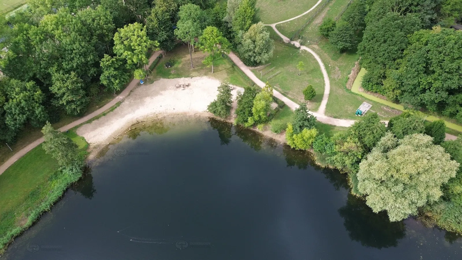 Tijningenplas Zuid West   Luchtfoto (7)