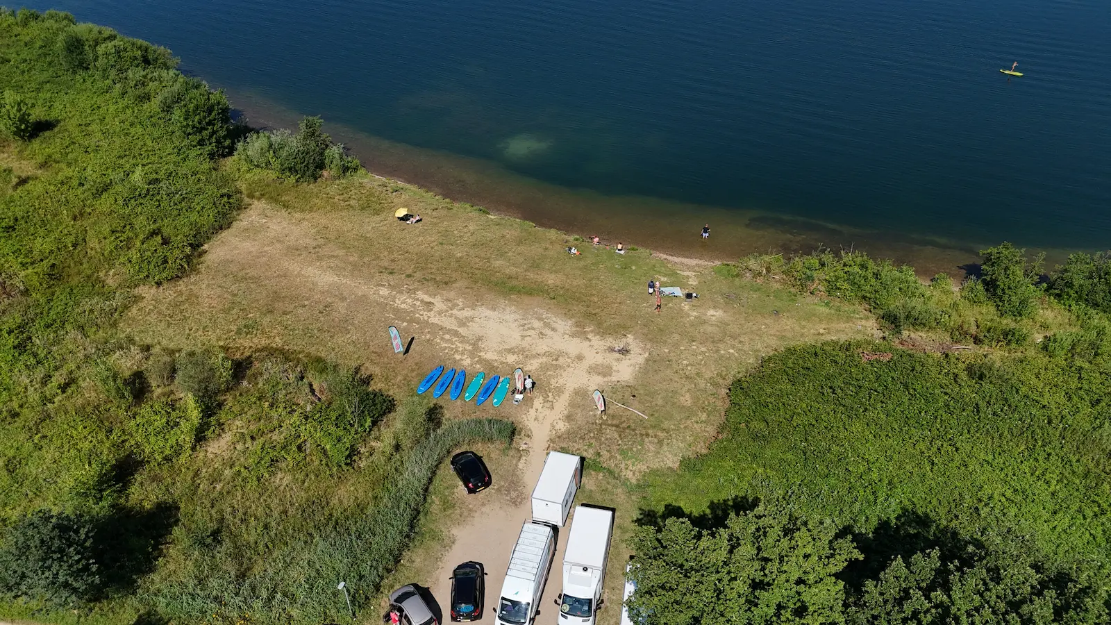 Witte brug West luchtfoto
