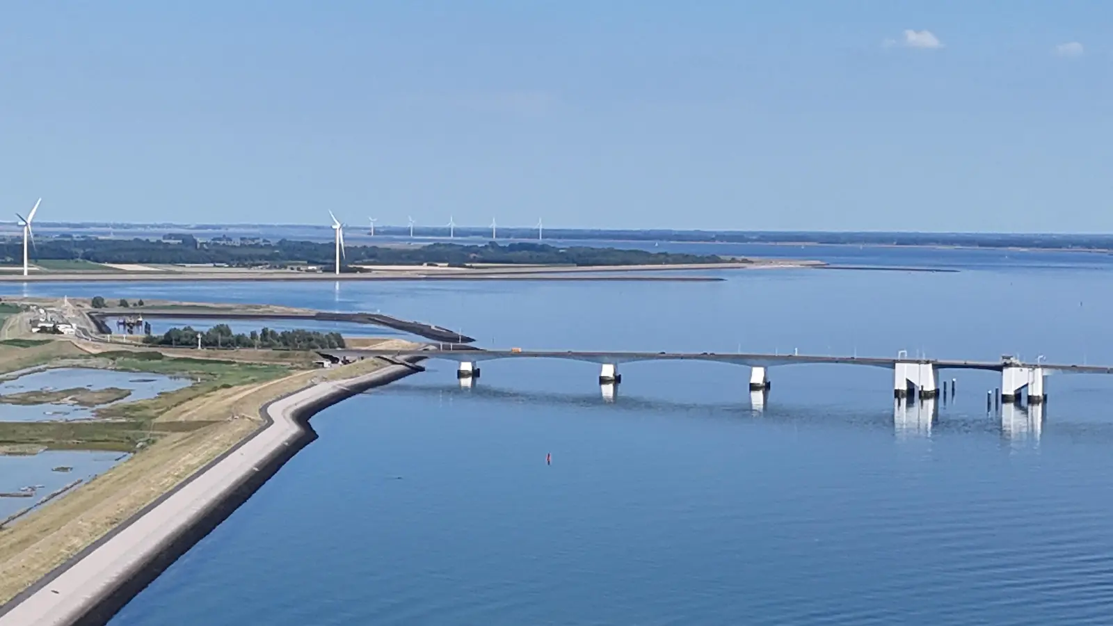 Zeelandbrug – luchtfoto